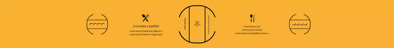 Caja Bento Japonesa Simple Amarilla