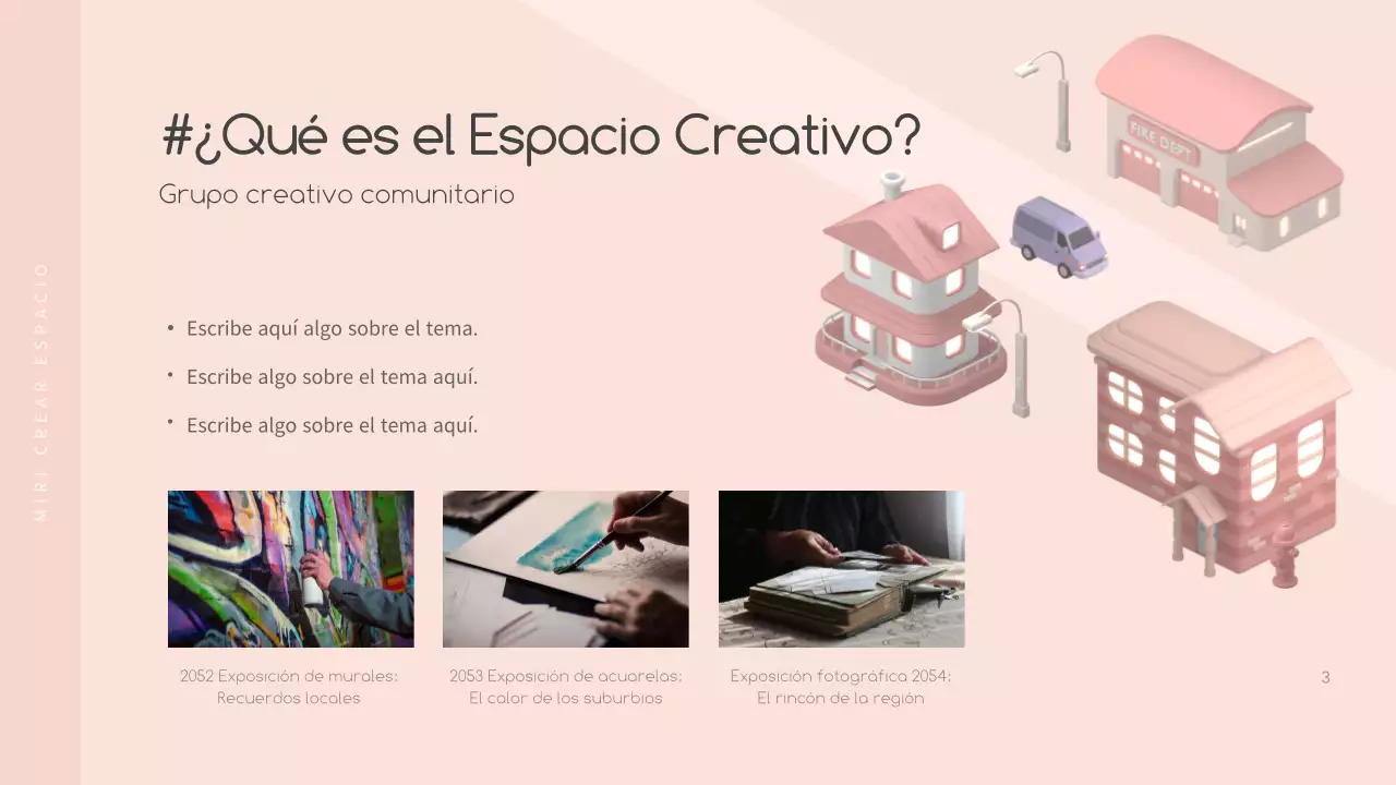 rosa 3d concepto tridimensional creador local guía de contratación
