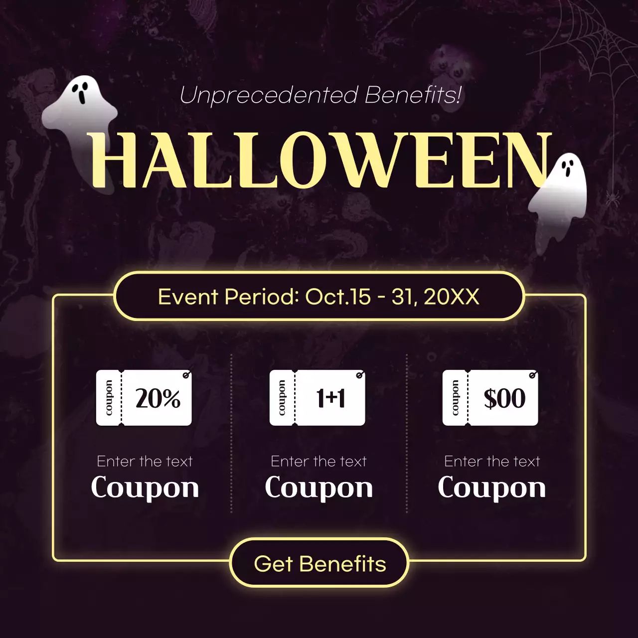 Dark Feeling Horror Thriller Halloween Event