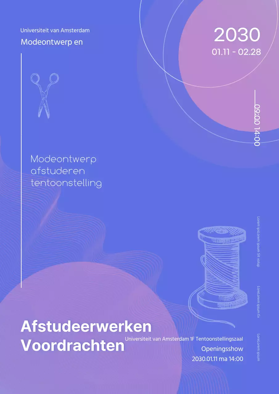 Geïllustreerde gids voor paars en roze