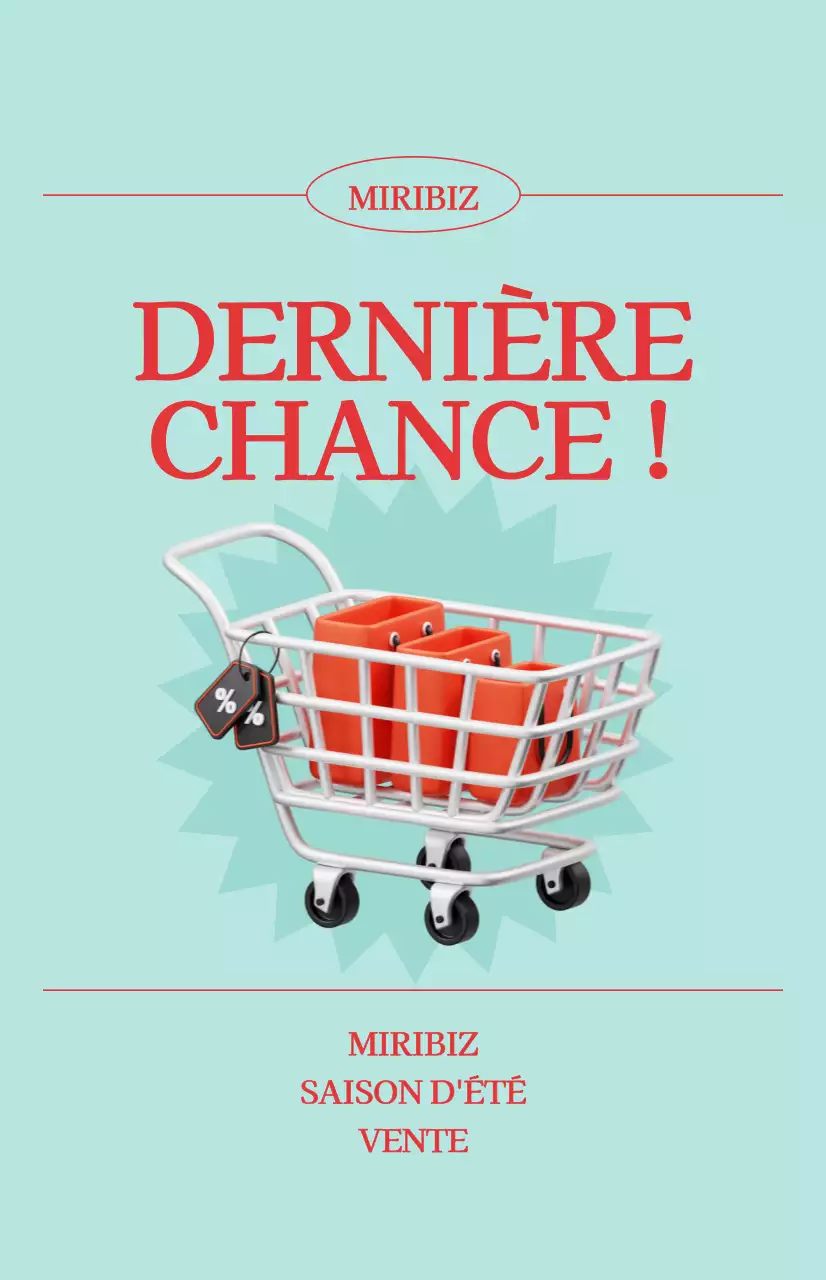 Promotion des soldes d'été sur fond bleu