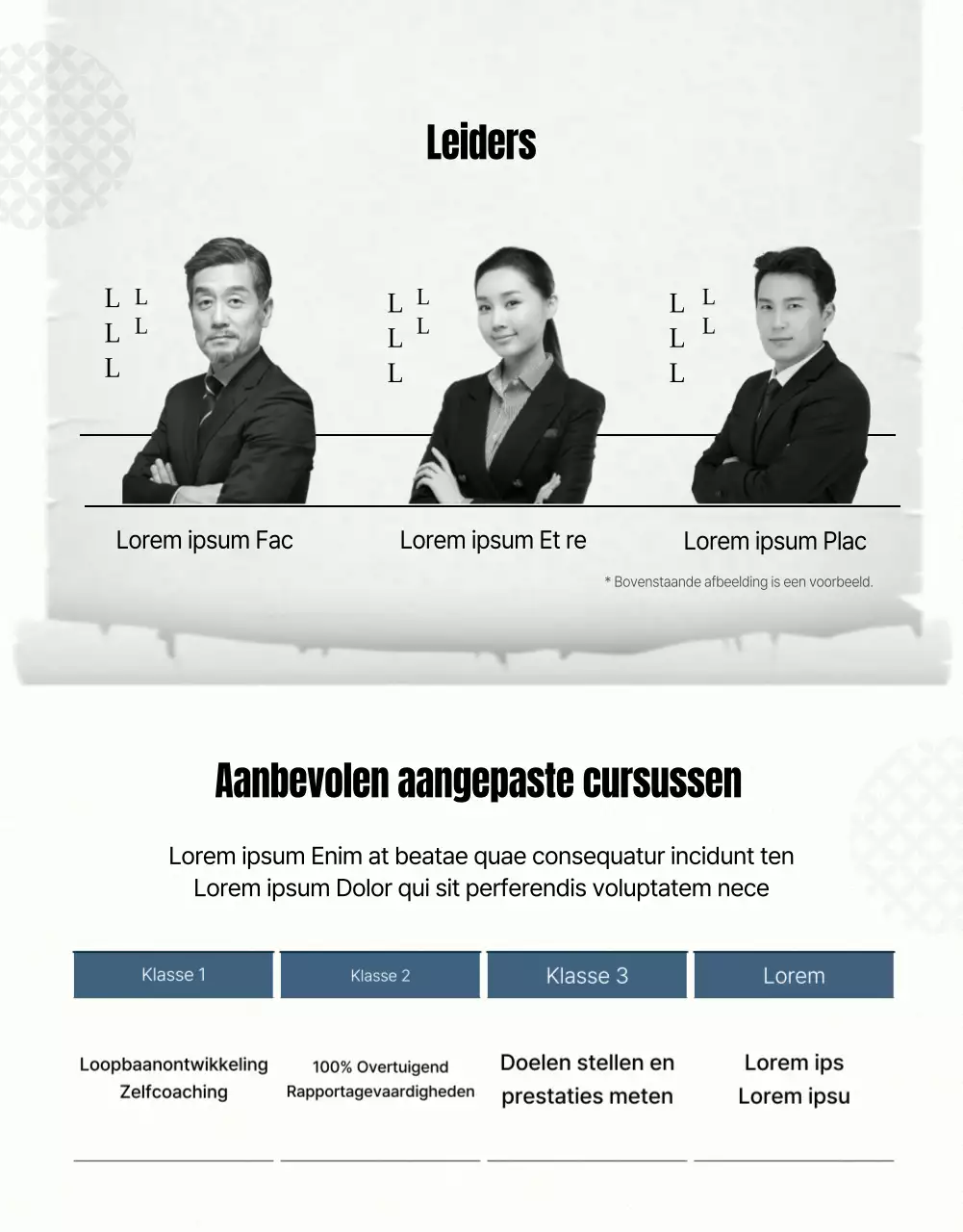 Handleiding voor training in blauw en grijs leiderschap