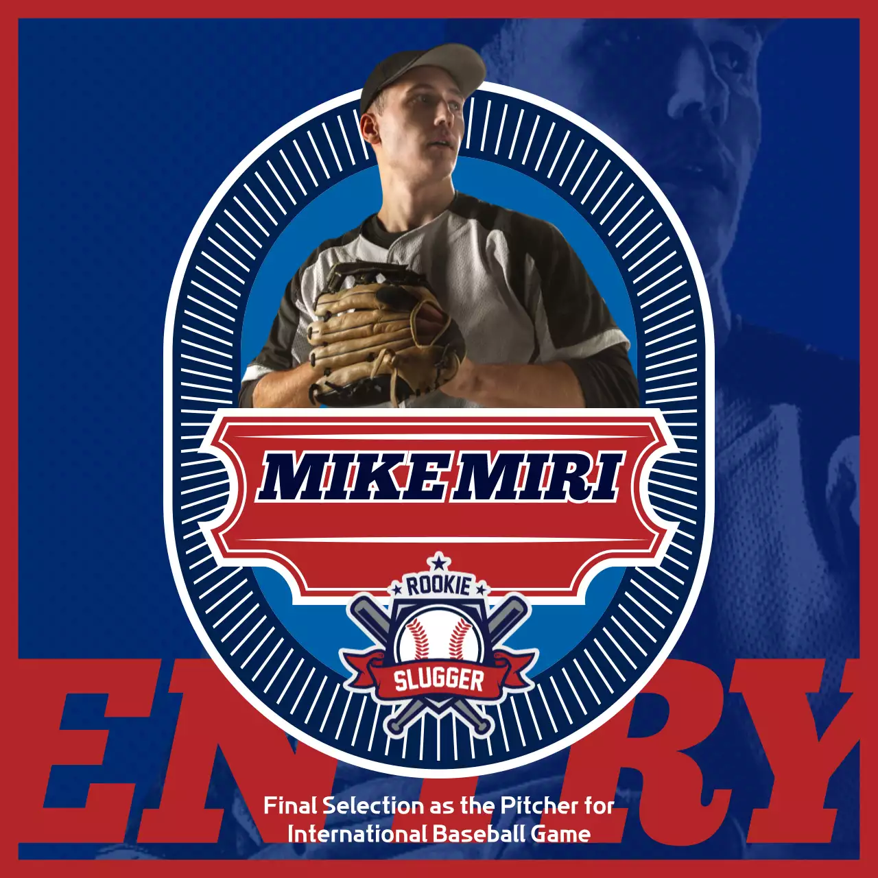 Promote the red and blue's final baseball selections