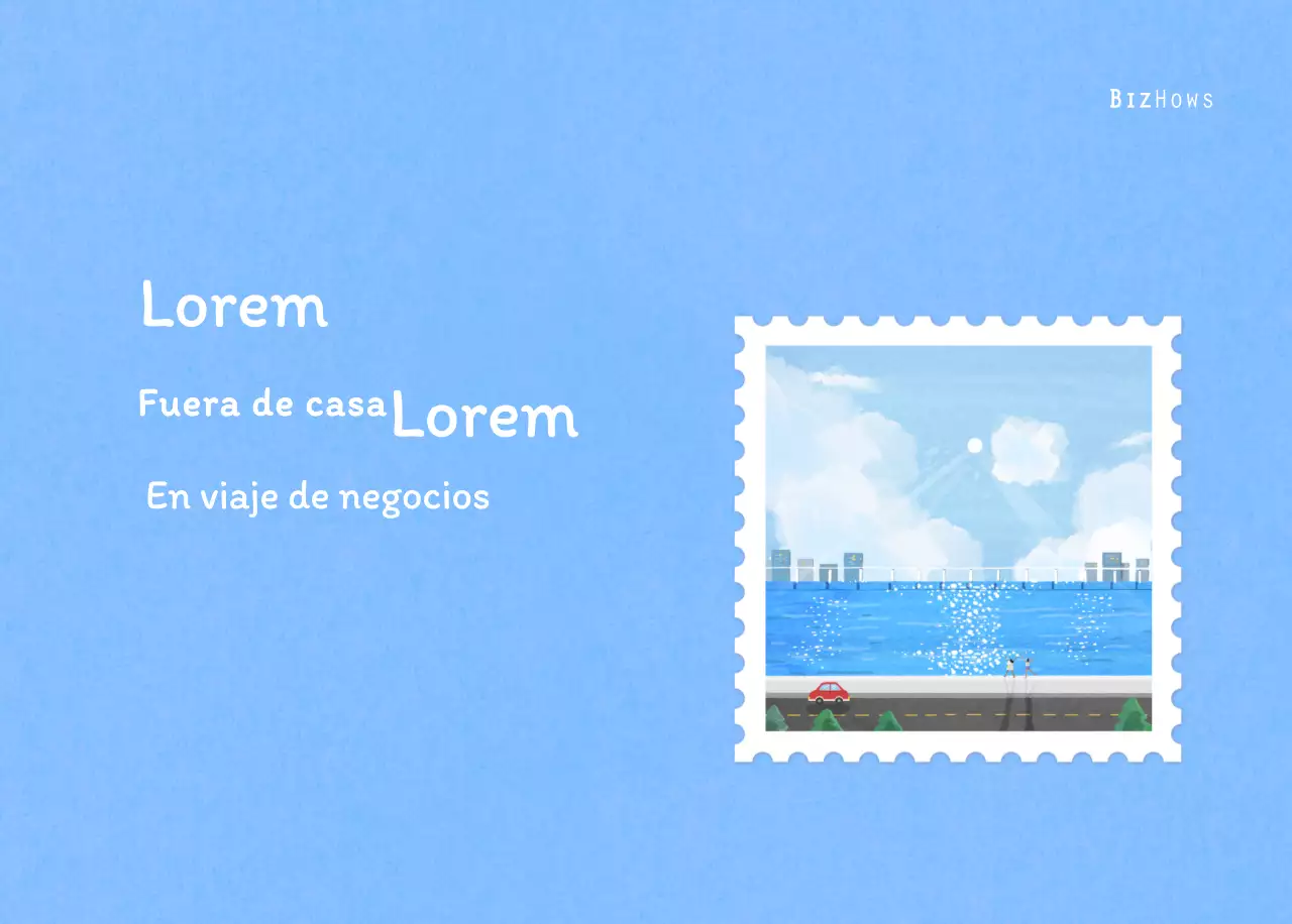 Ilustraciones de sellos con un concepto cálido