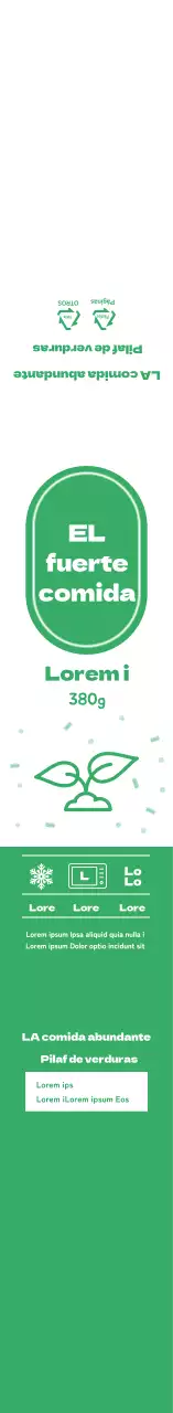 Fiambrera Green Simple Icon Pilaf