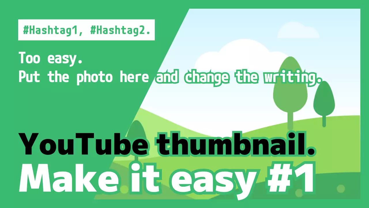 Creating YouTube thumbnails made easy