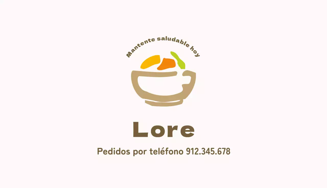 Tarjeta de visita del cupón Tricolor Side Dishes