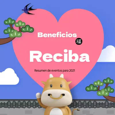 Papel pintado Año Nuevo diseño cielo con corazones rosas