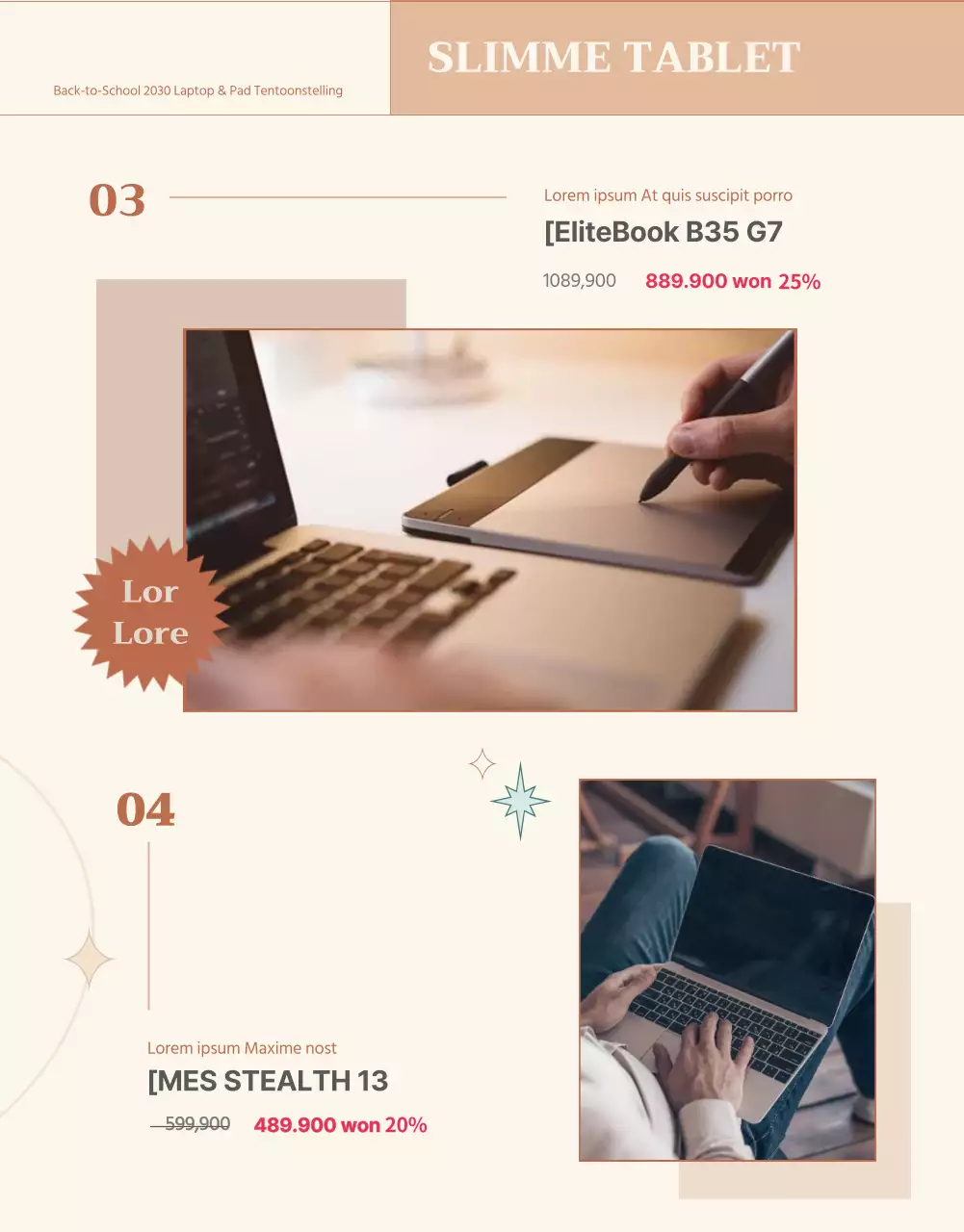 Back-to-school laptop pads in pastelkleuren Details van de elektronicatentoonstelling