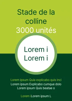 Promouvoir la vente d'une simple mention de sous-zone avec une forme verte