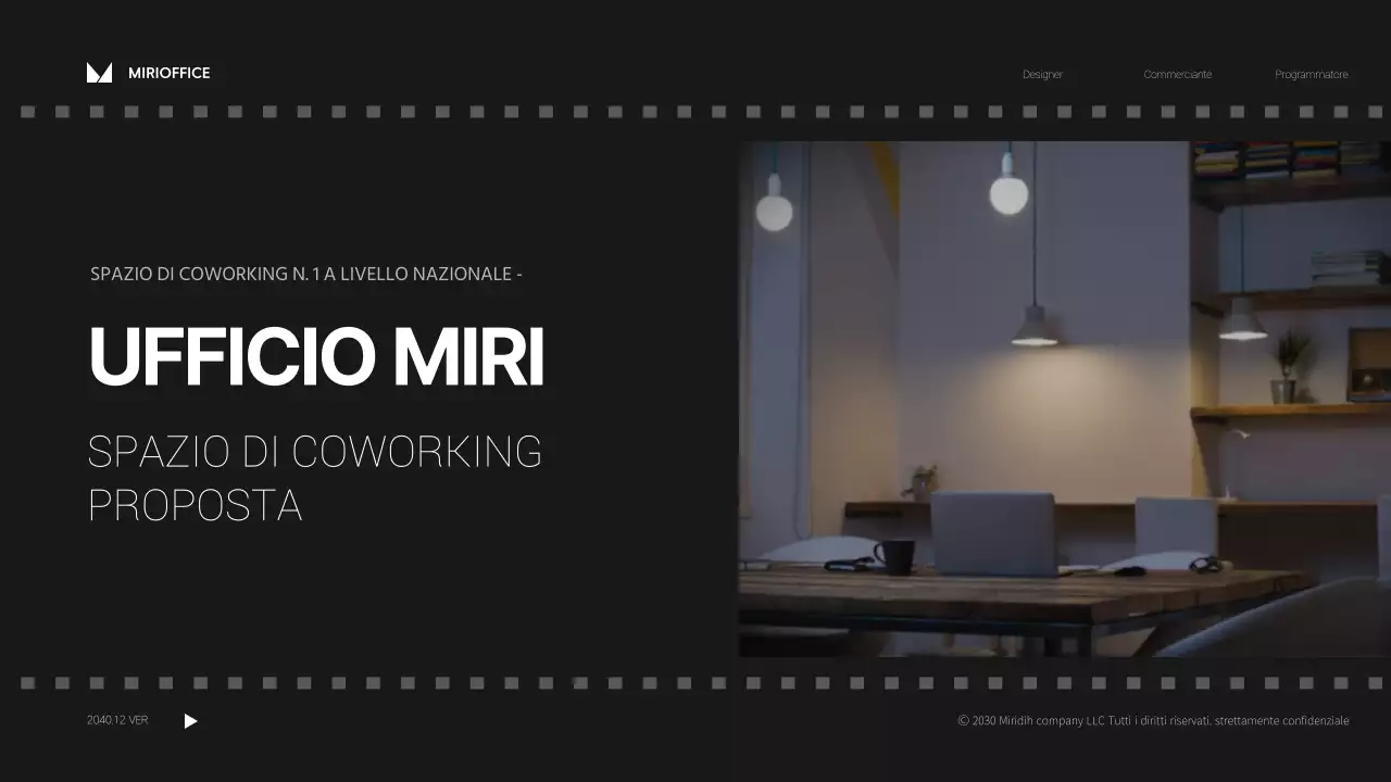 Proposta di ufficio condiviso dal concetto di film semplice e monotono