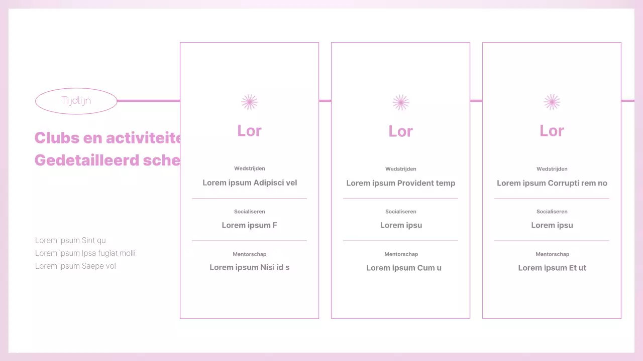 Een roze en schone gids voor cluboriëntatie