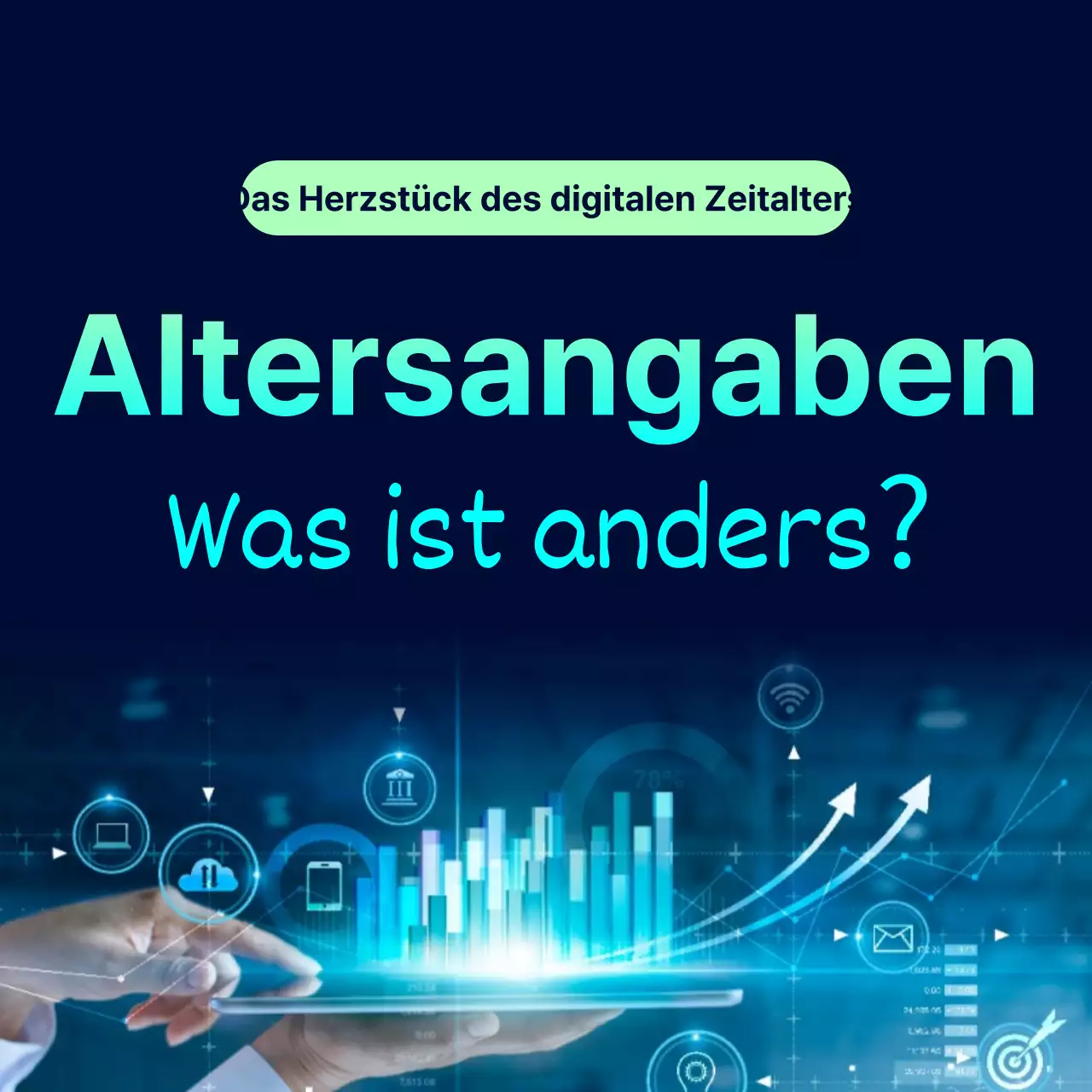 Leitfaden zum Data Industry Act in blauem Farbverlauf