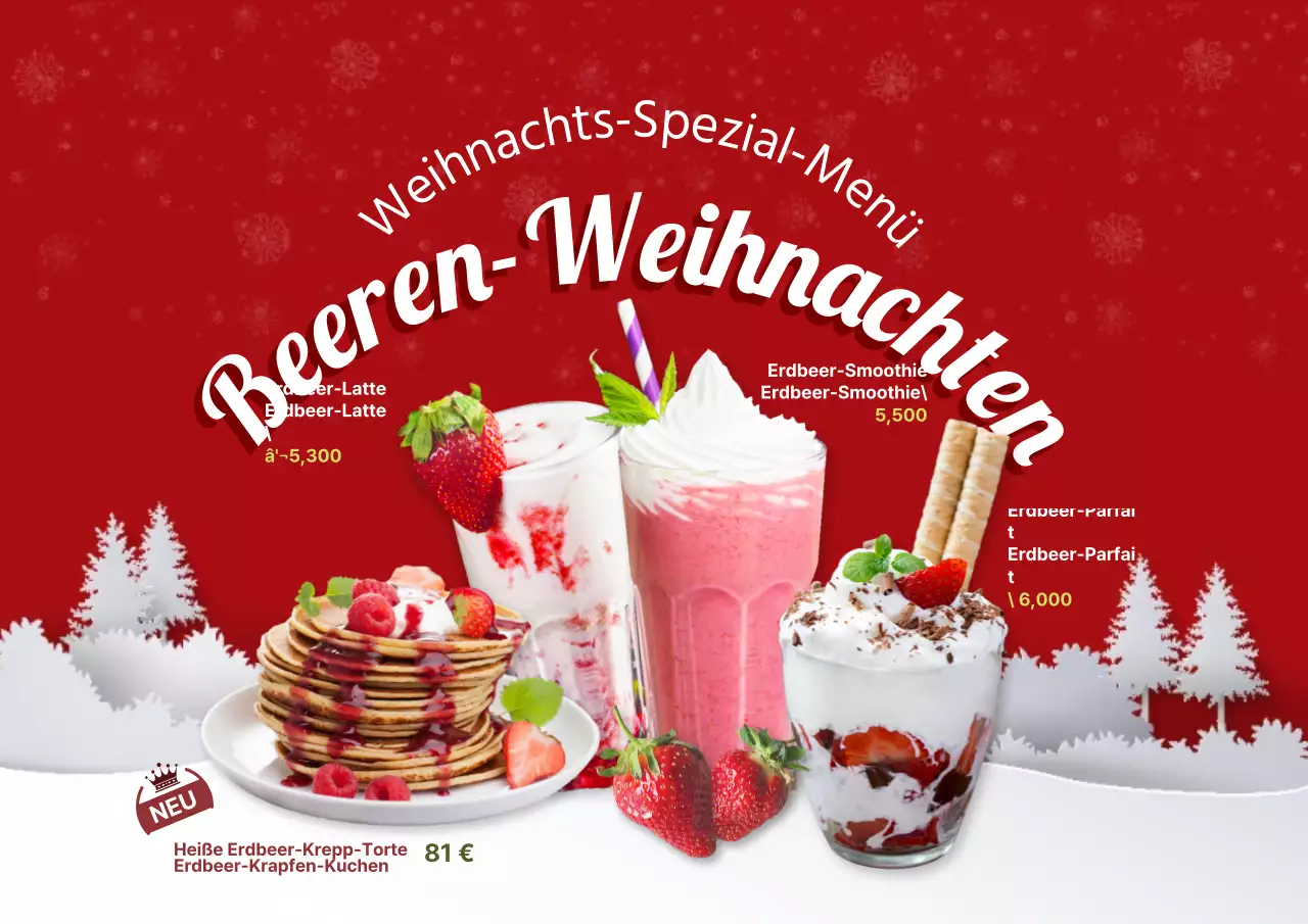 Weihnachtsgetränke