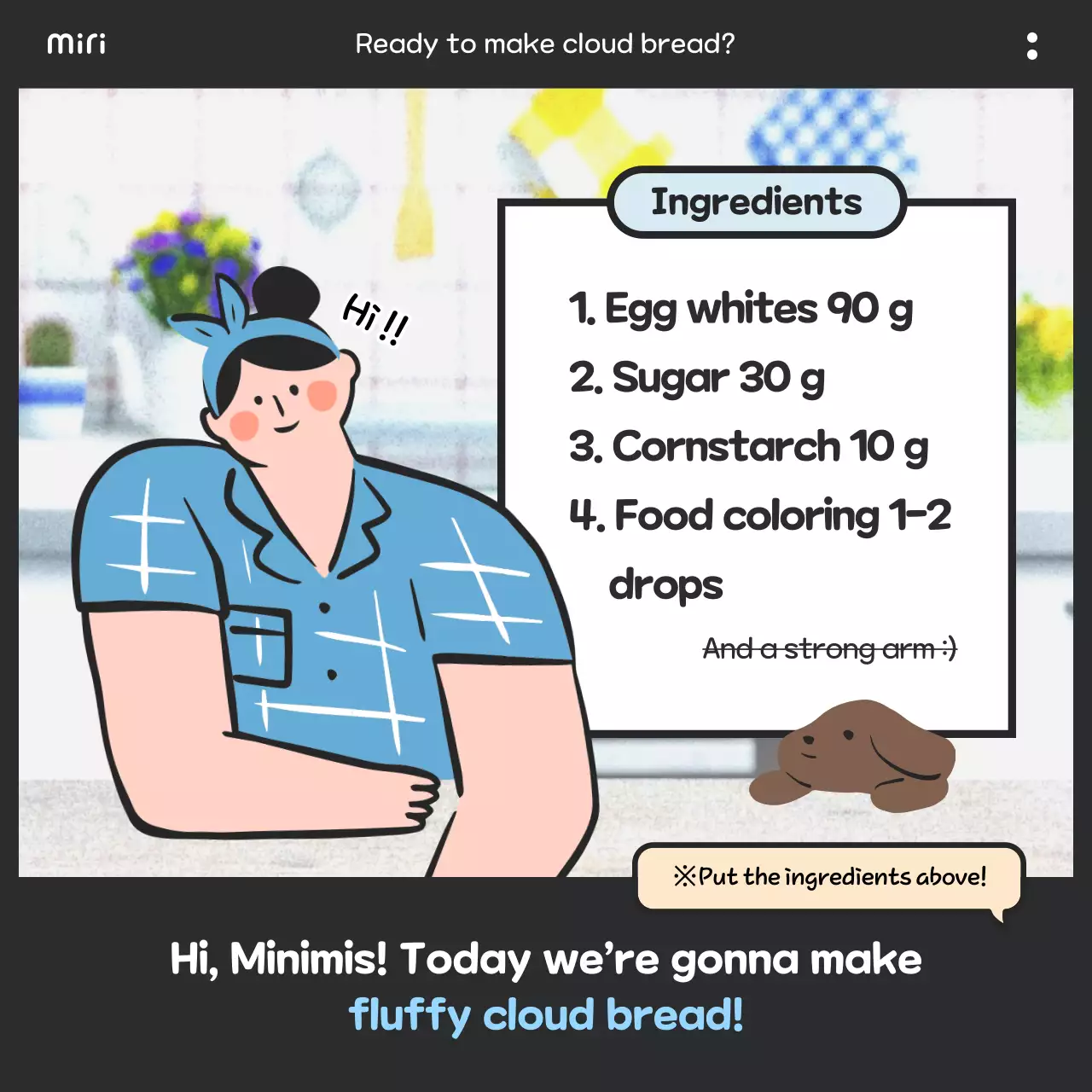 Blue Playful Baking Guide Instagram Carousel