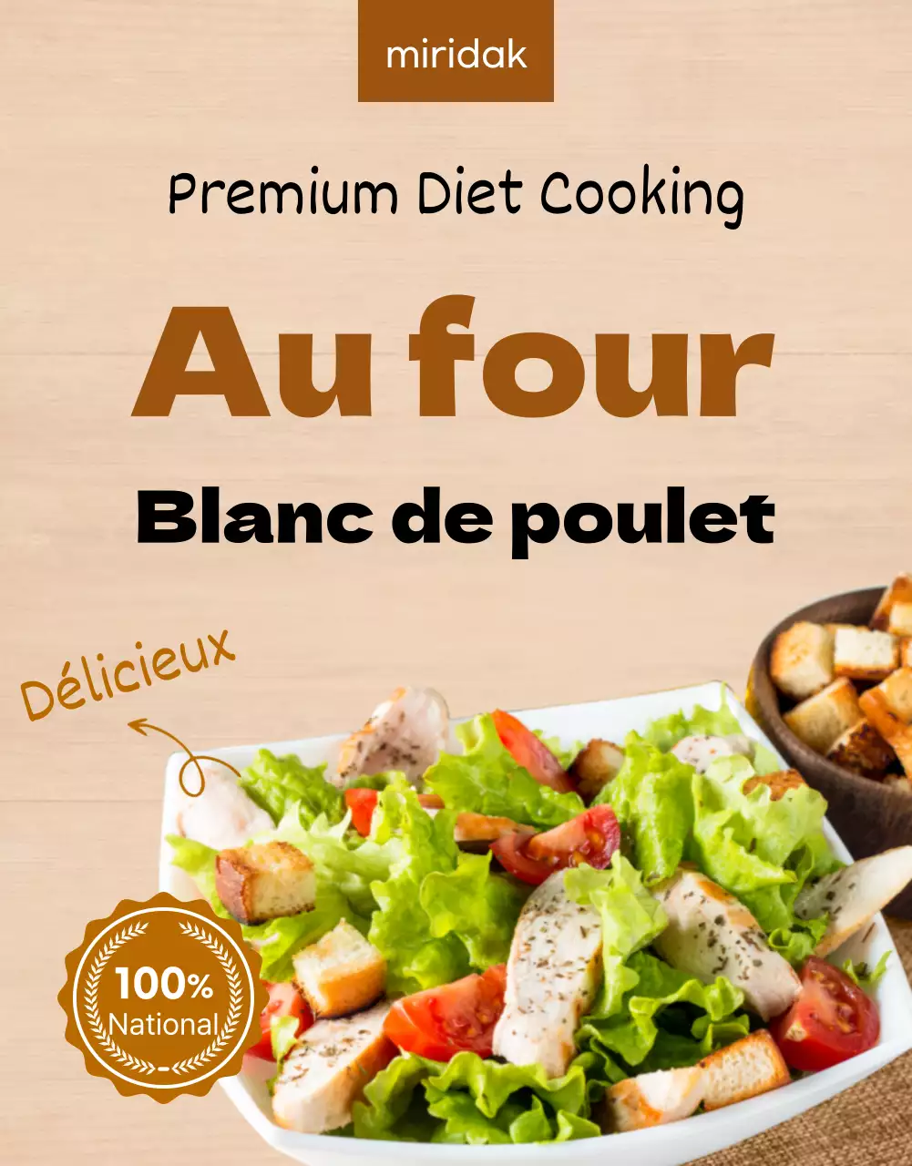 Page de détail de Brown's Diet Chicken Breasts