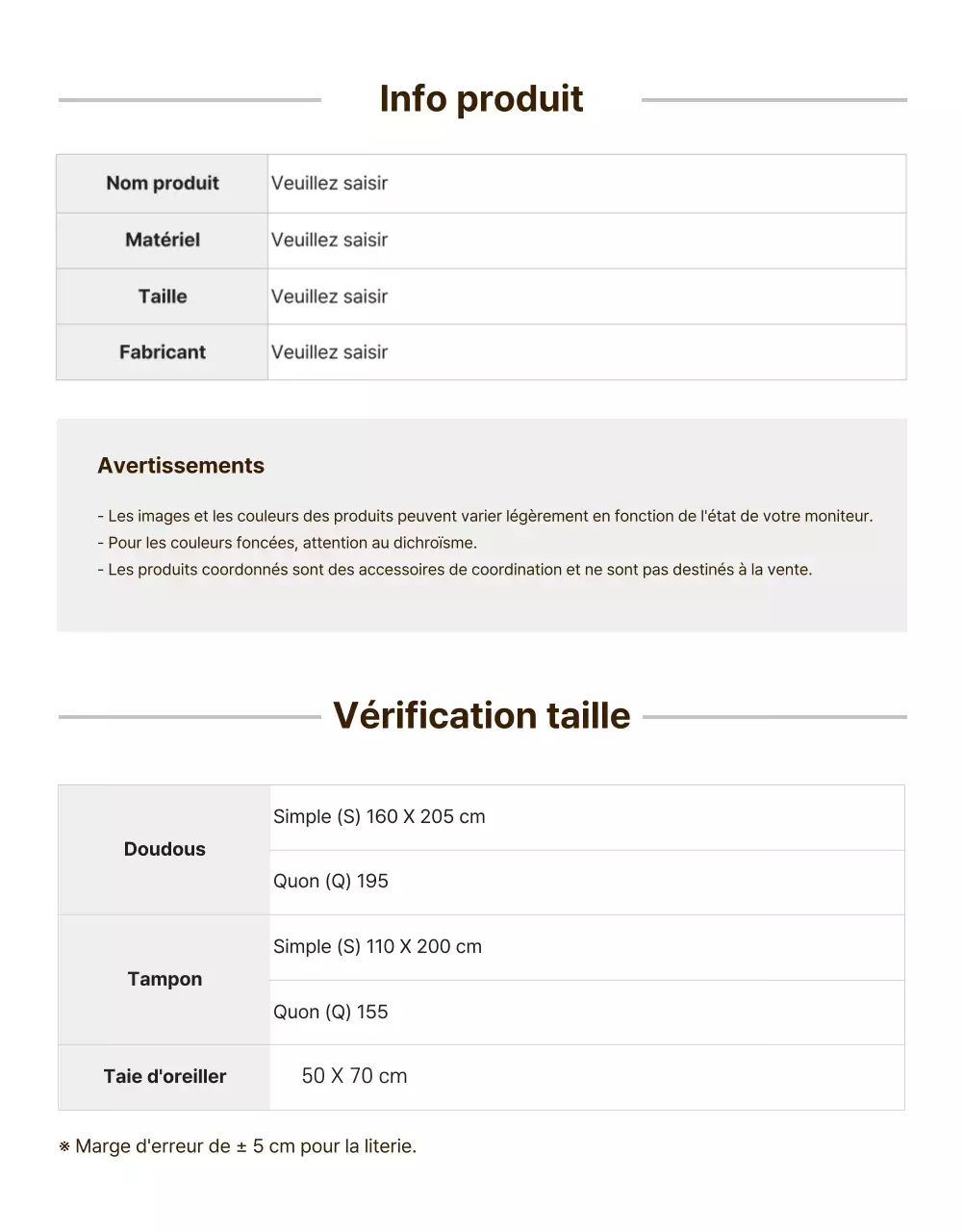 Page de détails de l'événement du printemps jaune