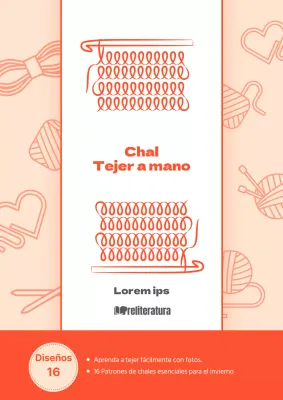 Sobre el punto chal naranja