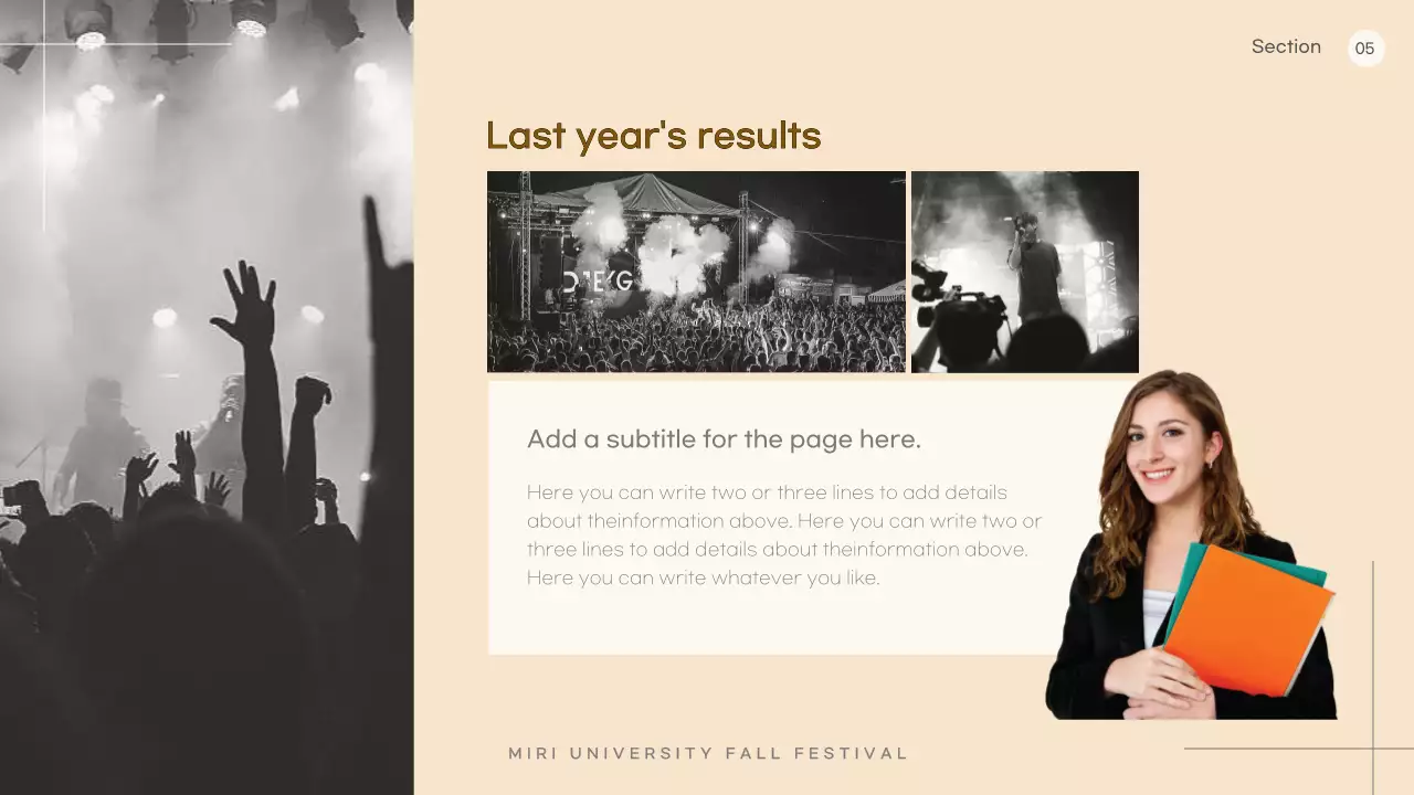 Beige Modern Festival Proposal Presentation