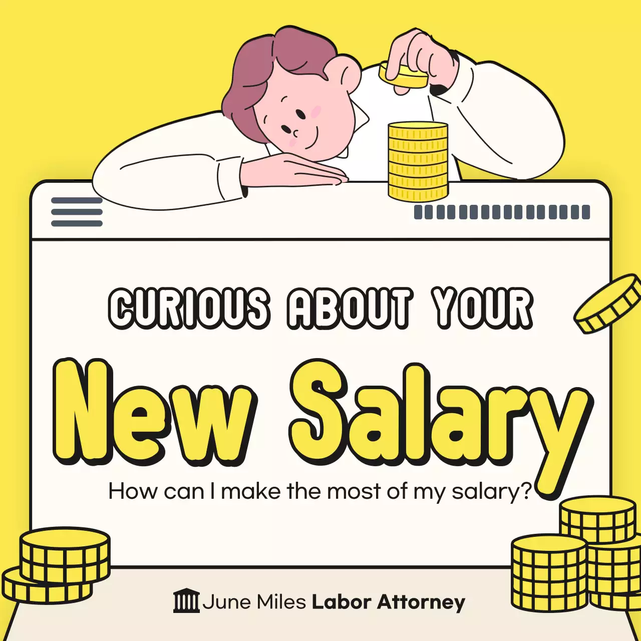 A different kind of yellow, this year's salary negotiation card for labor lawyersNews