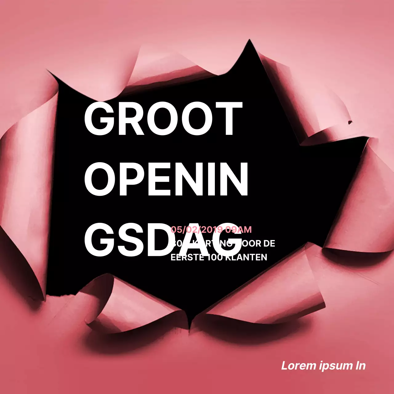 Grote openingsdag