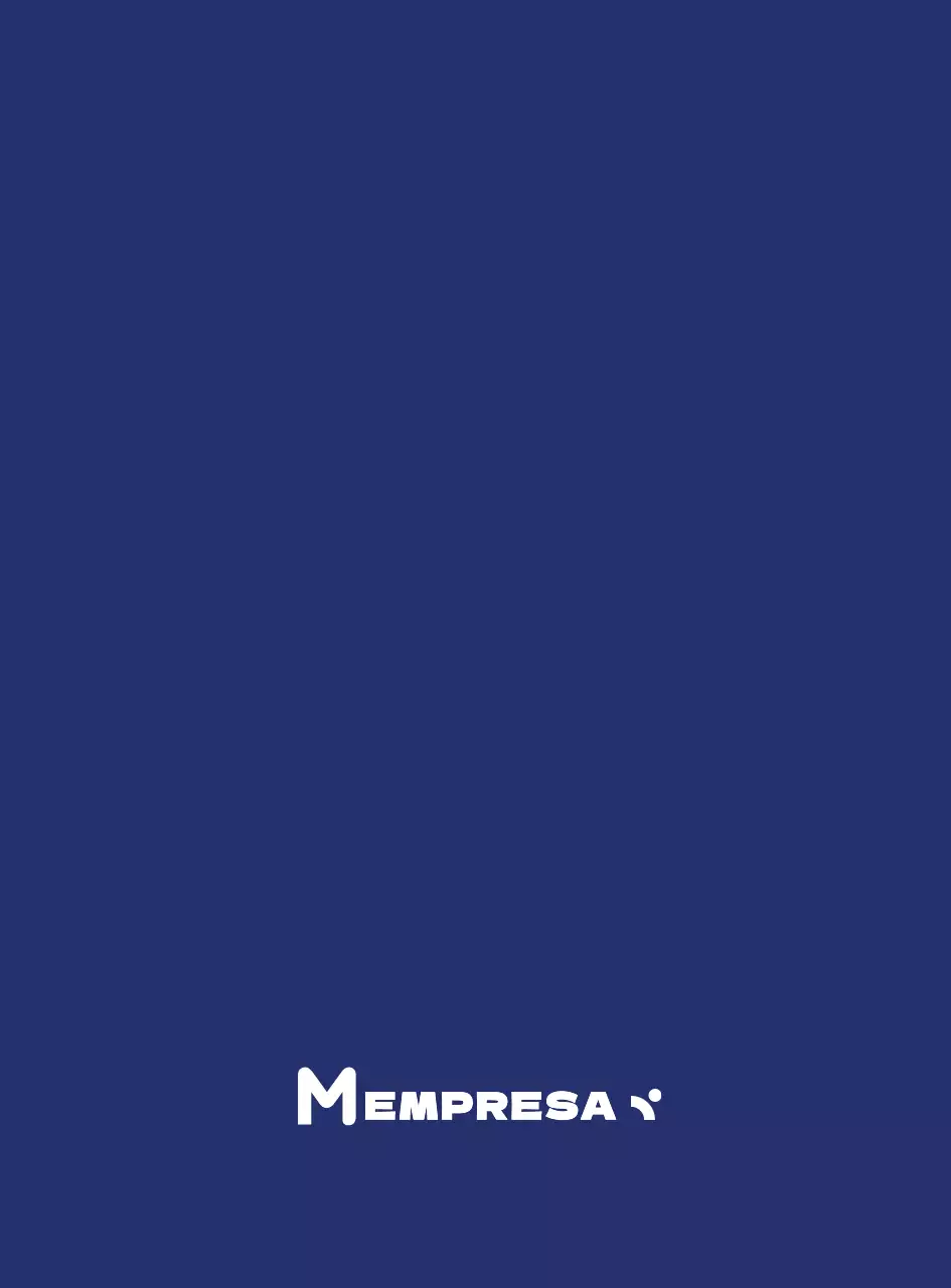 Logótipo da empresa com um conceito de texto simples