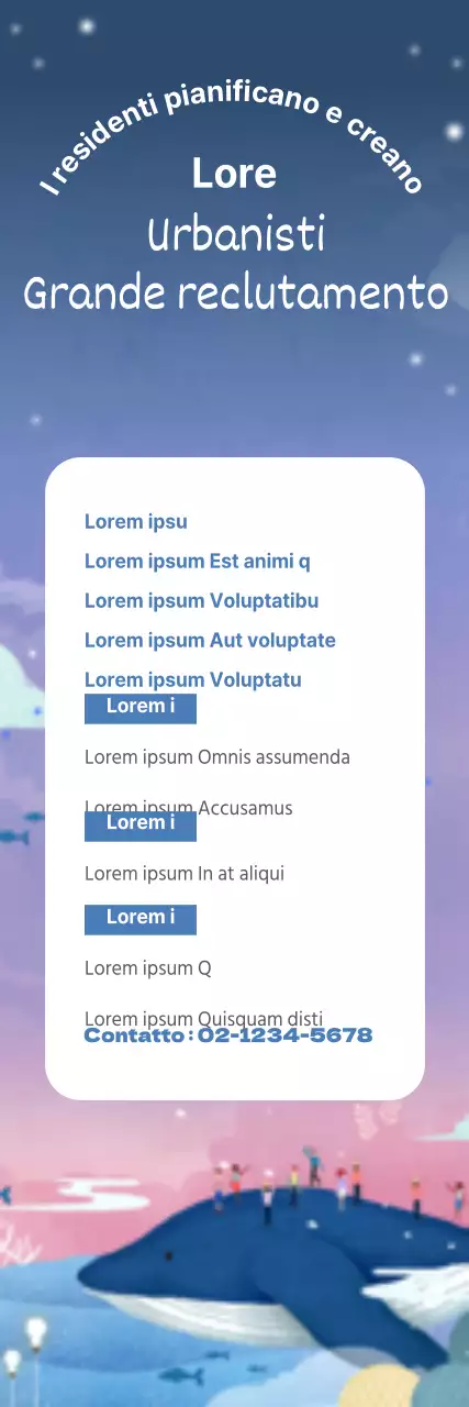 Reclutamento di urbanisti