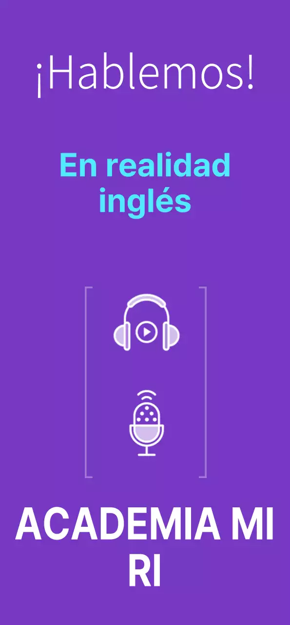 Banner con Inglés Matemáticas Educación icono de la bandera sobre fondo púrpura