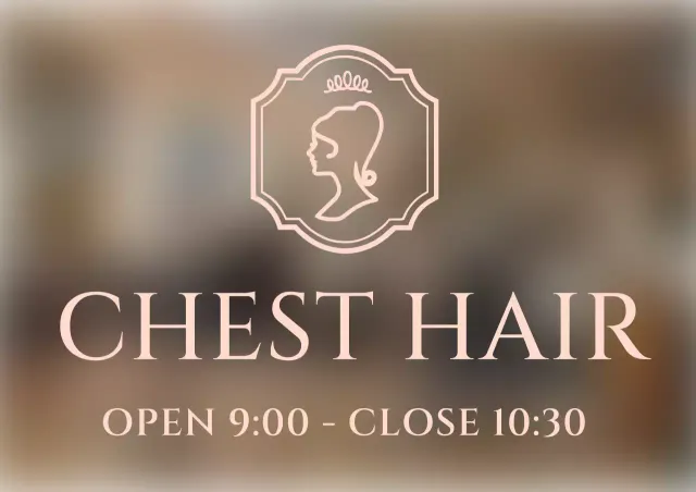 Salon kecantikan dengan dekorasi merah muda dan mewah dan tampilan sisi wanita.