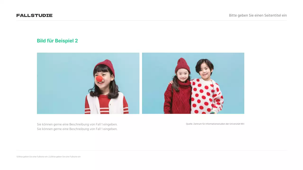 Präsentationen zur Marktforschung