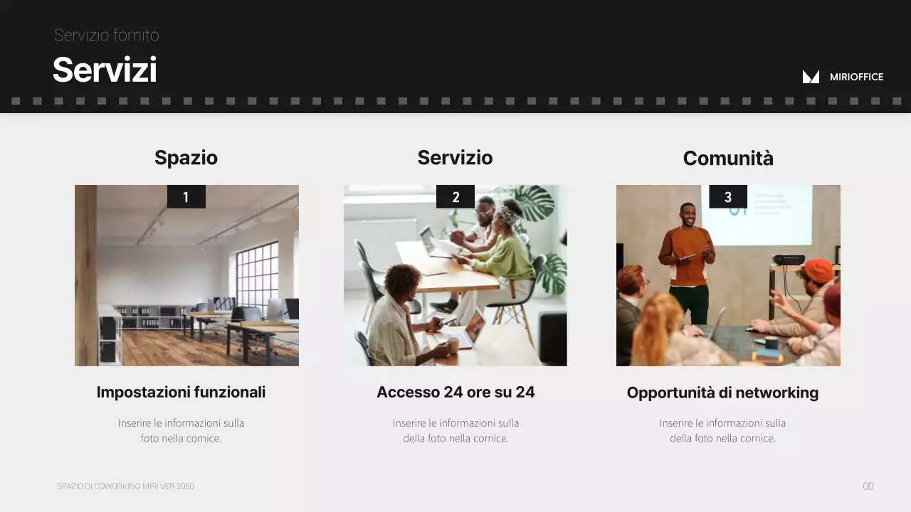 Proposta di ufficio condiviso dal concetto di film semplice e monotono