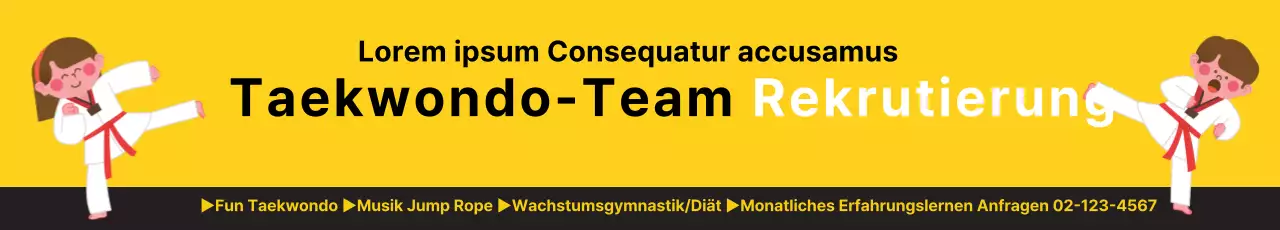 Taekwondo Akademie_Garo Banner