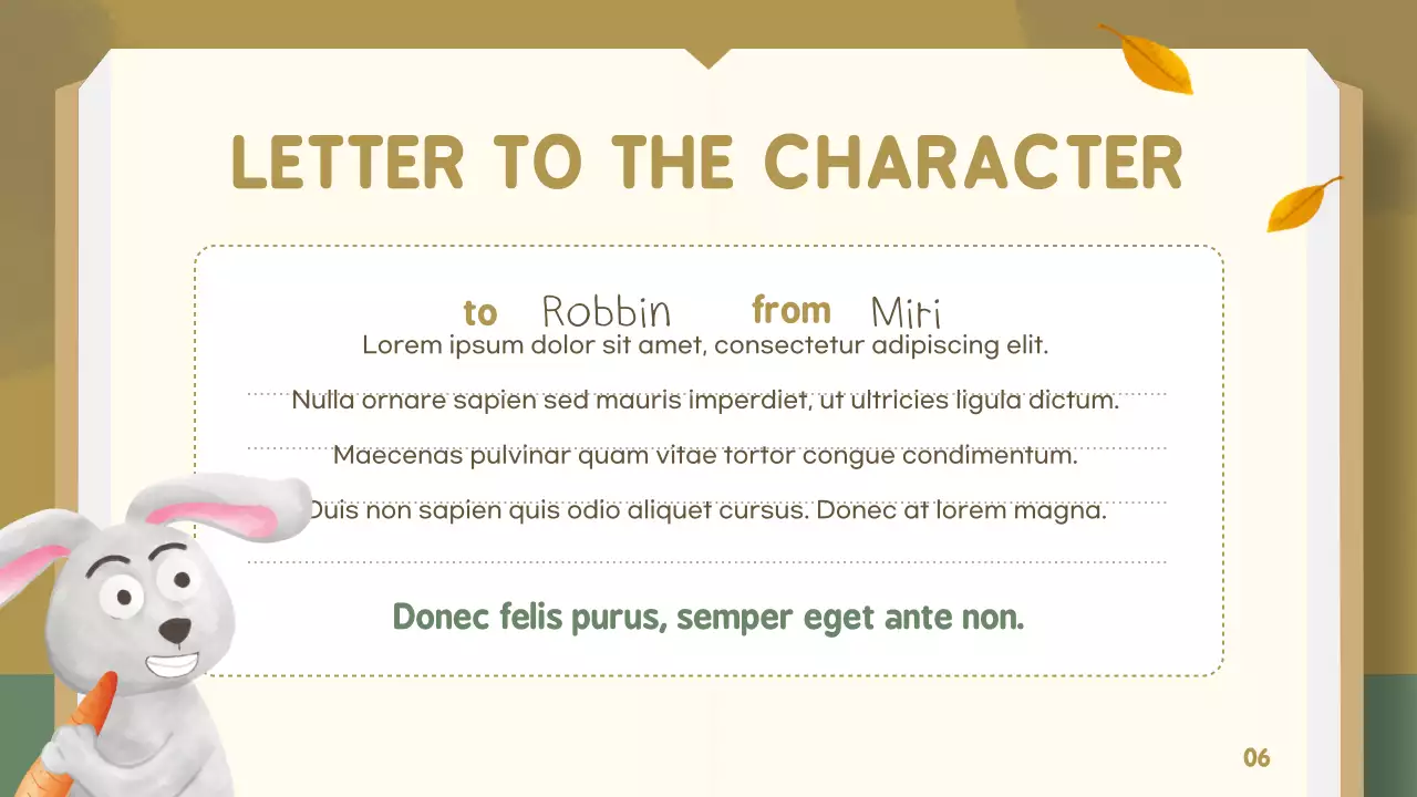 The Golden and Green Fairy Tale Lesson