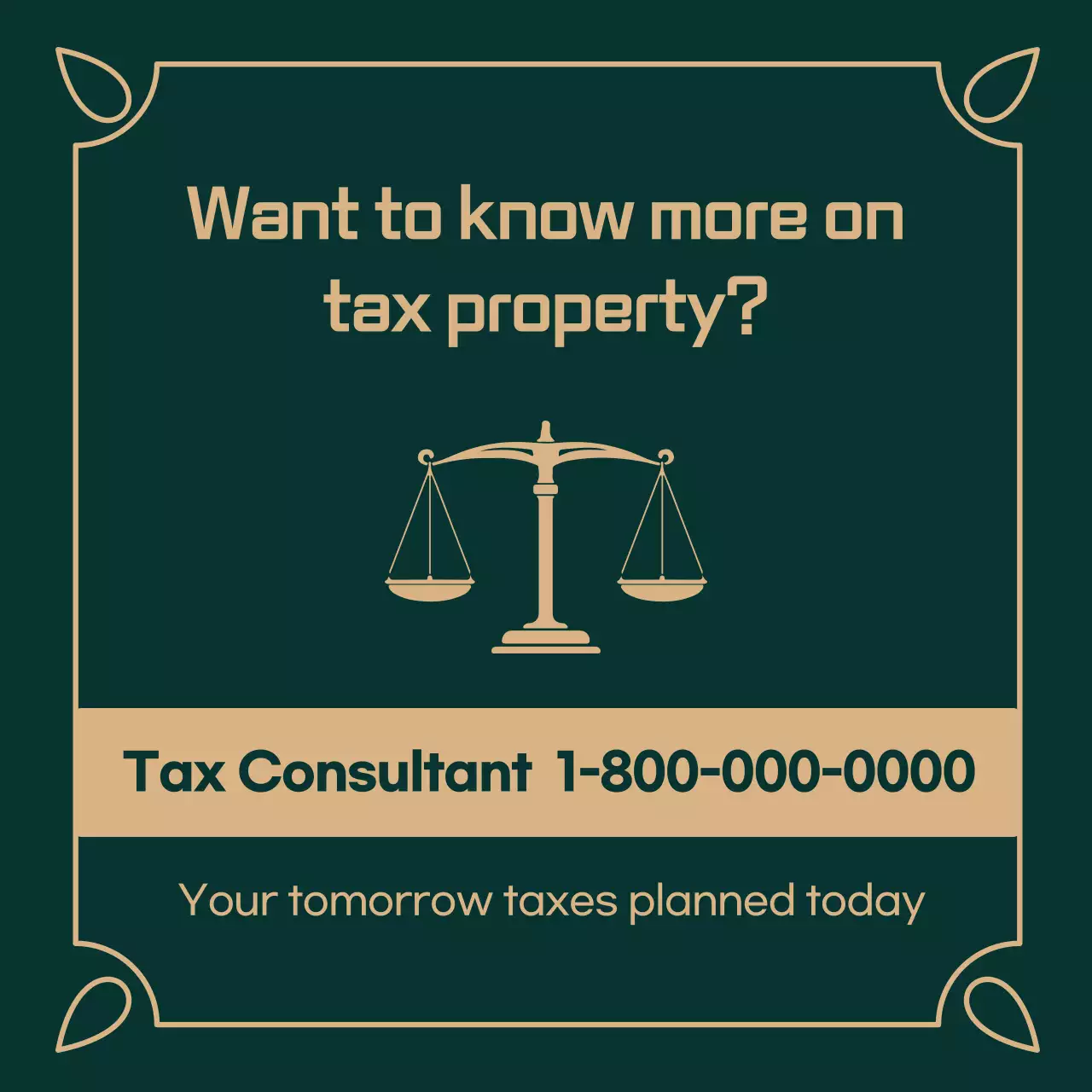 Provides information on real estate taxes highlighted in green (dark) and gold illustrations