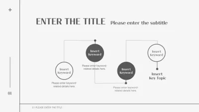 Grey Minimalist Business Plan Layout Infographic