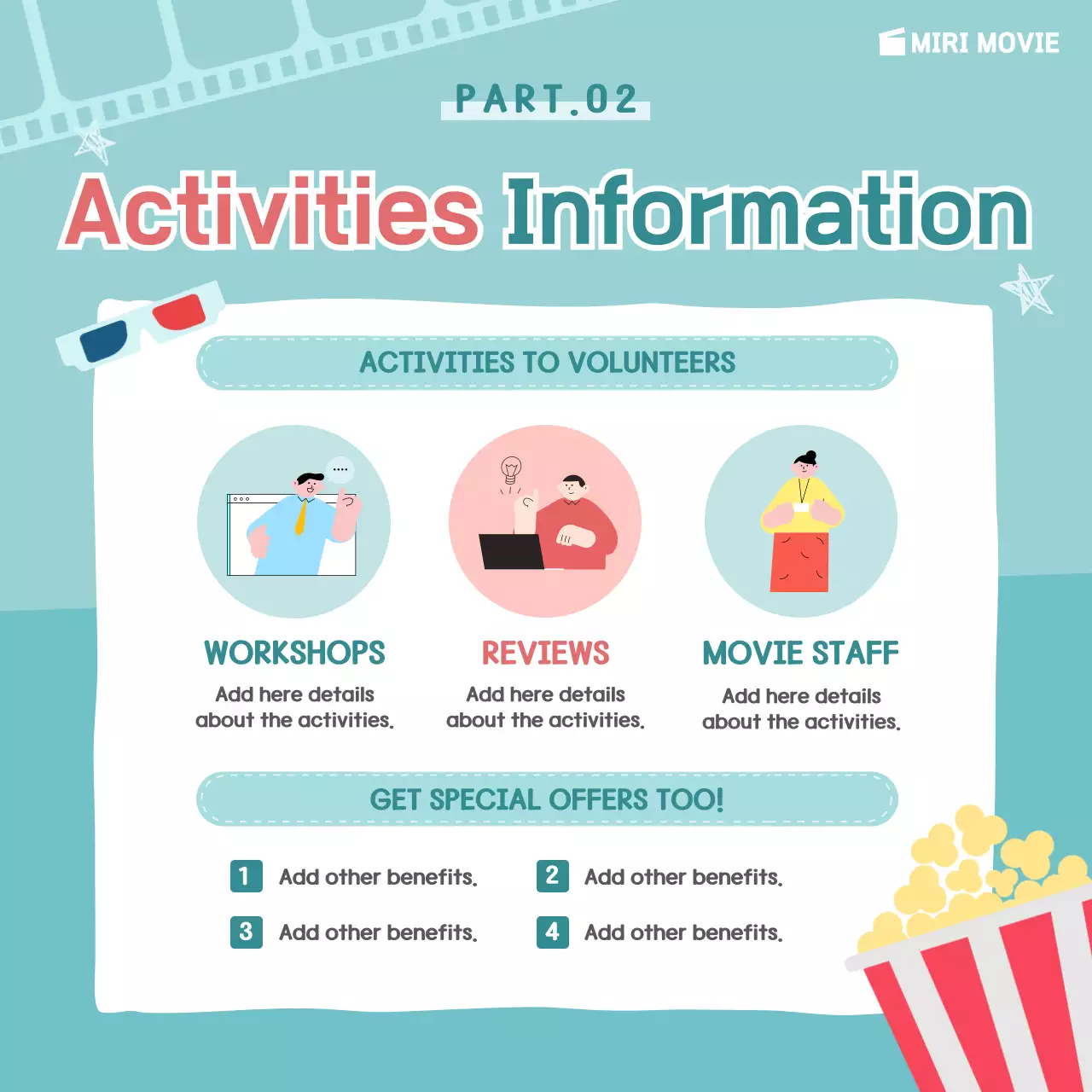 Mint Modern Film Recruitment Instagram Carousel