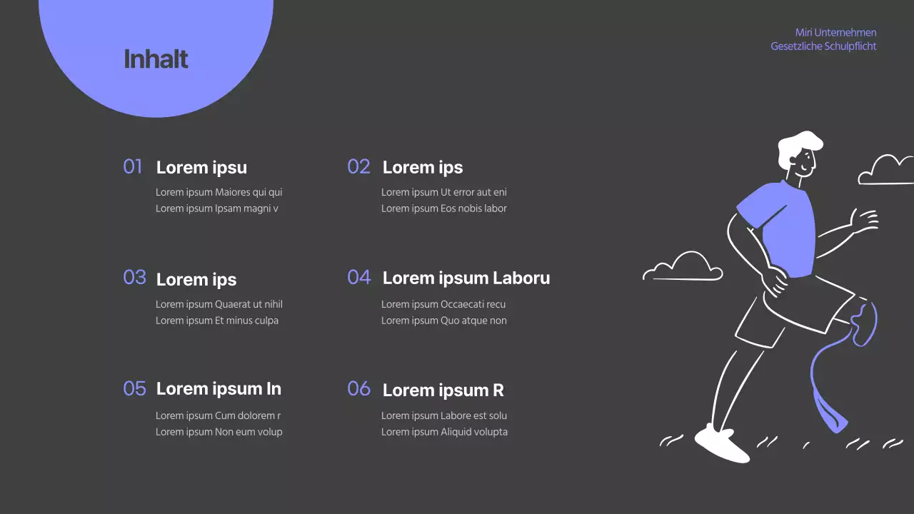 Schulungsthema Behindertenbewusstsein in Hellblau und Grau
