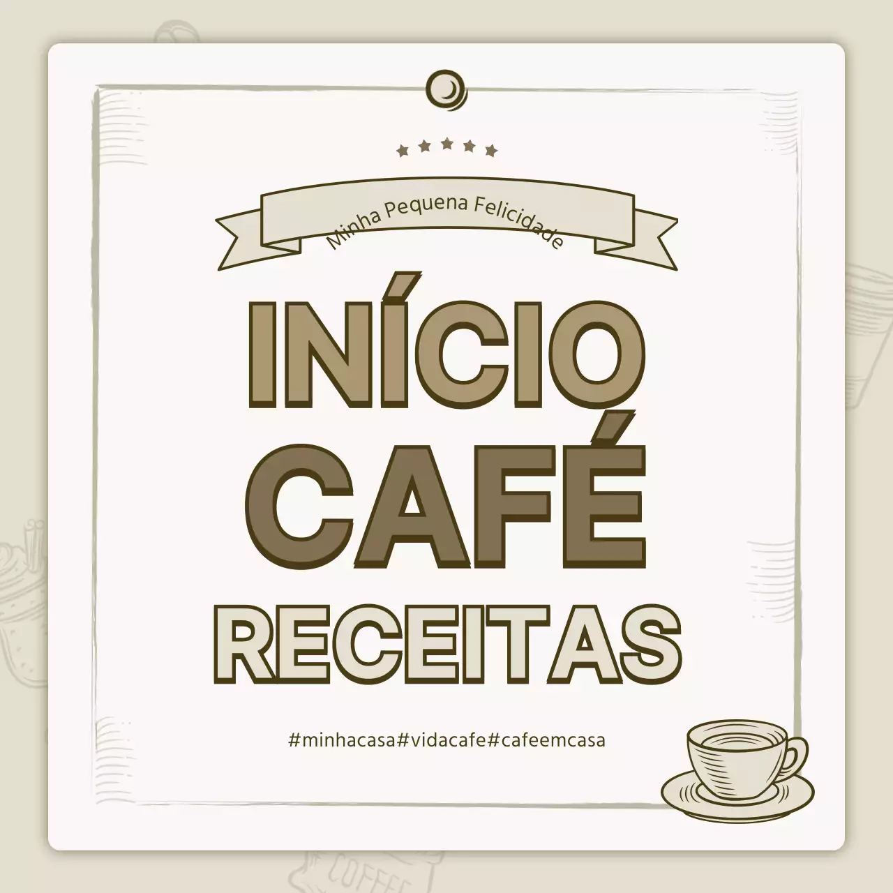Receitas de café em casa