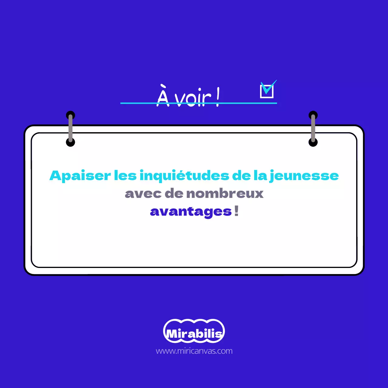 Avantages pour l'emploi des jeunes