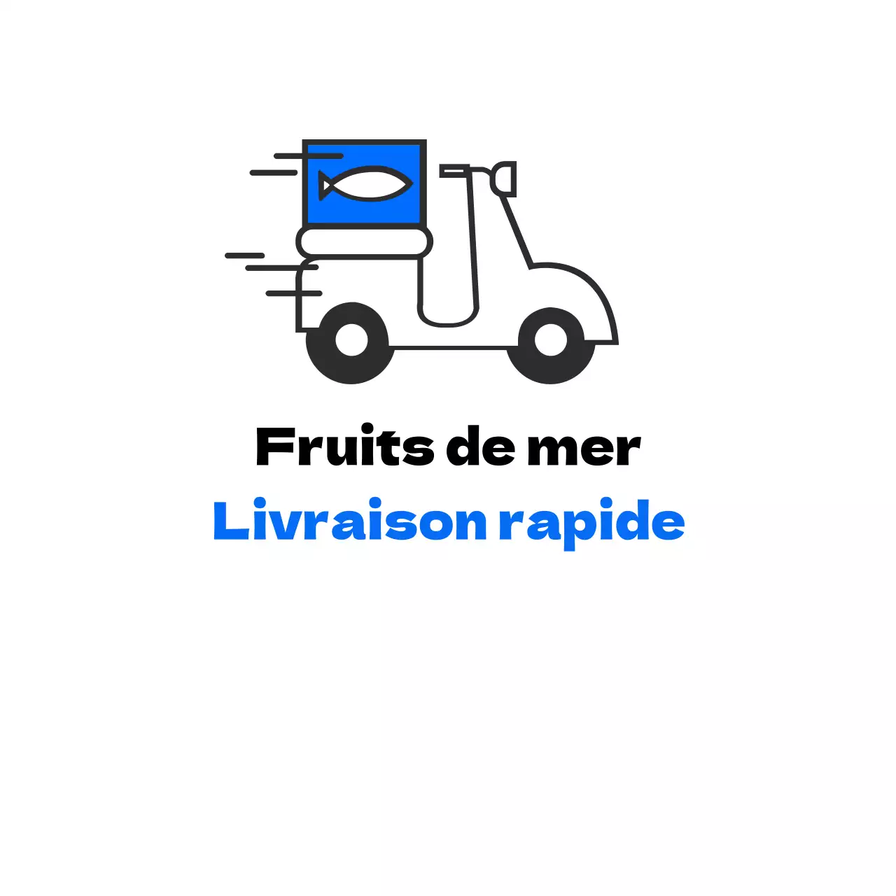 Livraison rapide des fruits de mer