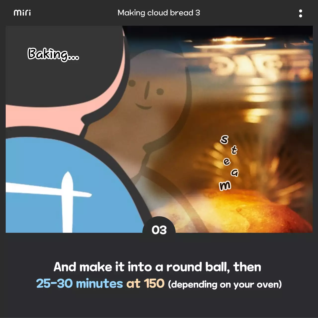 Blue Playful Baking Guide Instagram Carousel
