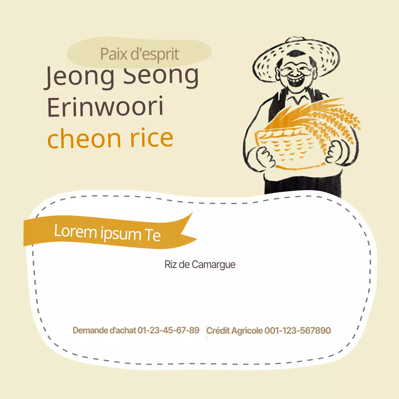 Véritable riz coréen