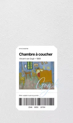 Typographie épurée et photographie de maître dans le concept de billetterie