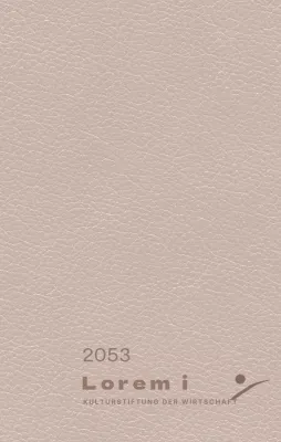 Einband des Kalenders mit dem Logo der Kulturstiftung in rosa Schrift