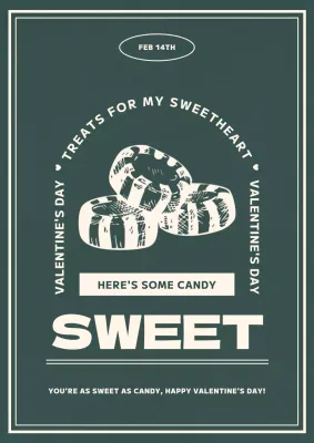 White Day in green and beige