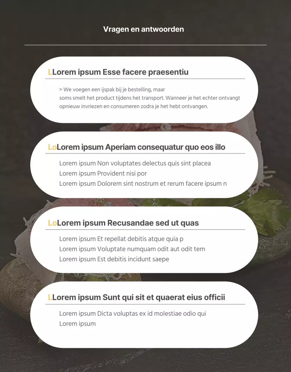 Detailpagina voor verkoop van premium tonijn in donkere kleuren