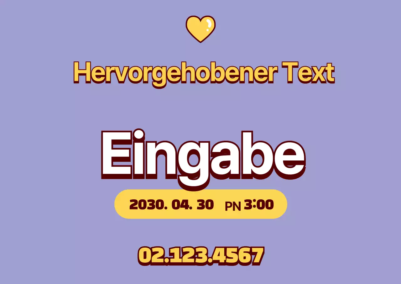 44511_Herz-Text eingeben