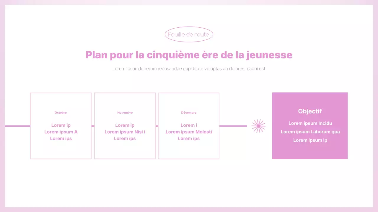 Un guide rose et propre pour l'orientation des clubs