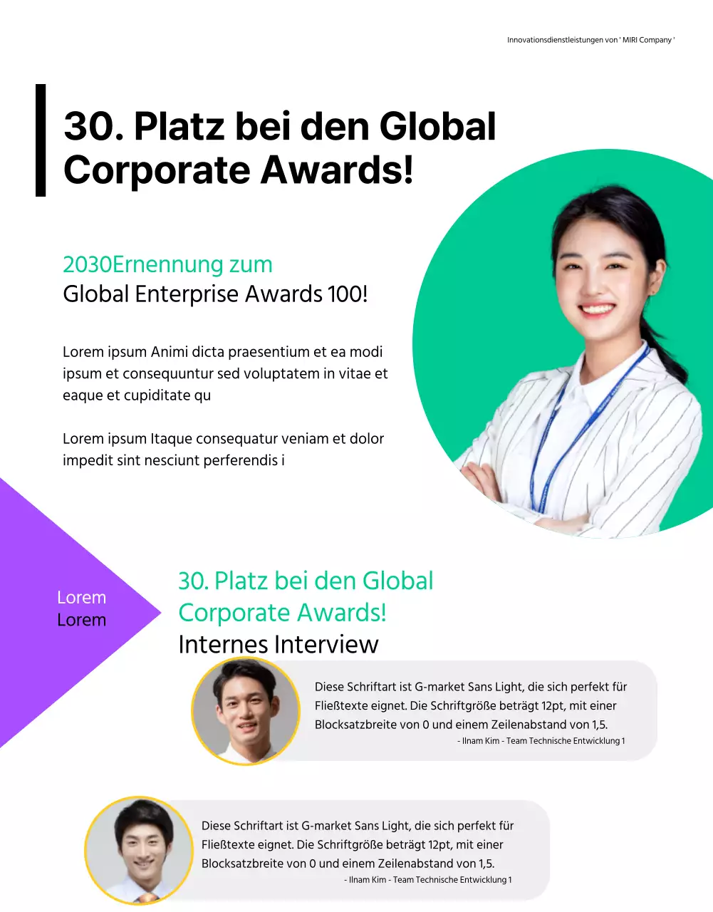 Bunter Newsletter zur Unternehmenskultur