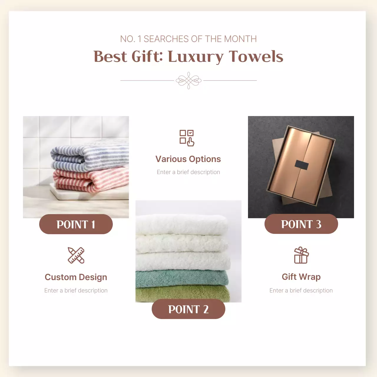 Beige Elegant Gift Promotion Instagram Carousel
